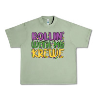 Oil Green rollin with my krewe Urban Heavy Tee - MaliasSmallBusiness