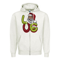 Love Christmas Zipper Hoodie | Teevron