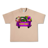 Burro mardi grass umbrella with truck Urban Heavy Tee - AdoDesignShop