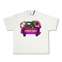 Pistachio mardi grass umbrella with truck Urban Heavy Tee - AdoDesignShop