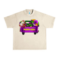 Sandshell mardi grass umbrella with truck Urban Heavy Tee - AdoDesignShop