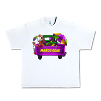 White mardi grass umbrella with truck Urban Heavy Tee - AdoDesignShop