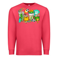 Cardinal Football coffee cups Premium Sweatshirt - HowdyJamesFarm