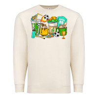 Sandshell Football coffee cups Premium Sweatshirt - HowdyJamesFarm