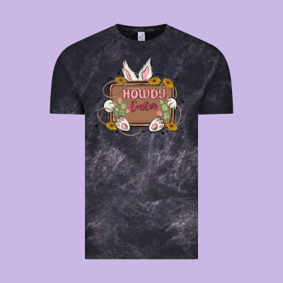 Howdy Easter Vintage Tee Designed By Maliassmallbusiness