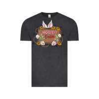 Vintage Black howdy easter Vintage Tee - MaliasSmallBusiness