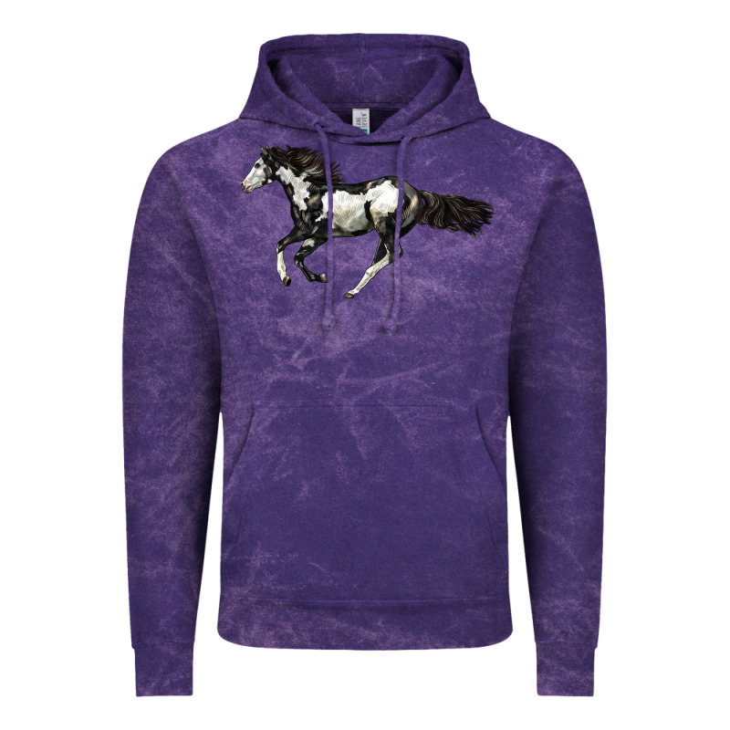 American Paint Horse Vintage Hoodie by LillyAllenDesigns | Teevron