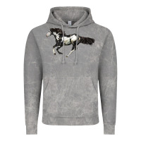 Cloud Rock American Paint Horse Vintage Hoodie - LillyAllenDesigns