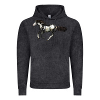 Vintage Black American Paint Horse Vintage Hoodie - LillyAllenDesigns