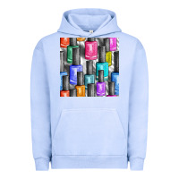 Pigment Grape Ice colorful nail polish seamless pattern bbs Urban Hoodie - BundleAndBundleShop