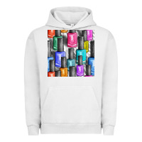 Pigment Lunar Rock colorful nail polish seamless pattern bbs Urban Hoodie - BundleAndBundleShop
