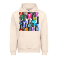 Sandshell colorful nail polish seamless pattern bbs Urban Hoodie - BundleAndBundleShop
