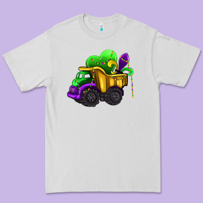 Loads Of Mardi Gras Truck Premium Tee Designed By Adodesignshop