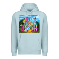 Blue Mist salty beach Premium Hoodie - TumblerDesignByShophia