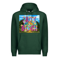 Sports Green salty beach Premium Hoodie - TumblerDesignByShophia