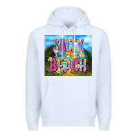White salty beach Premium Hoodie - TumblerDesignByShophia