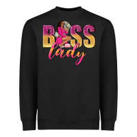 Black boss lady afro woman Heavyweight Sweatshirt - NancyCooperArtShop