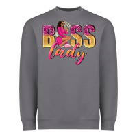 Storm boss lady afro woman Heavyweight Sweatshirt - NancyCooperArtShop