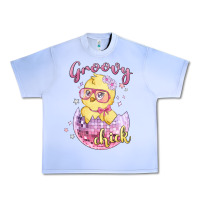 Grape Ice groovy chick easter Urban Heavy Tee - MaliasSmallBusiness