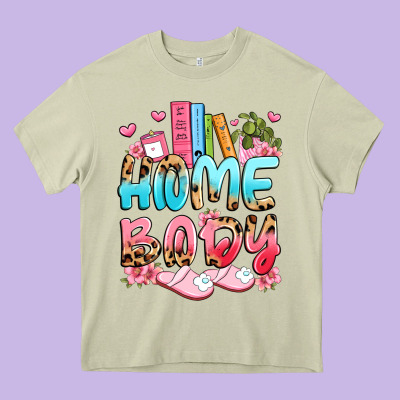 Homebody Heavy Core Tee Designed By Jahusdesignshop