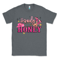Charcoal Heather howdy honey Classic Tee - MaliasSmallBusiness