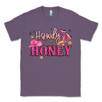 Lavender howdy honey Classic Tee - MaliasSmallBusiness