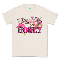 Natural howdy honey Classic Tee - MaliasSmallBusiness
