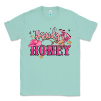 Seafoam howdy honey Classic Tee - MaliasSmallBusiness