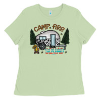 Matcha camp fire squad Ladies Tee - CowhideDigitalArt