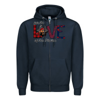 Navy For The Love Of The Pirates Zipper Hoodie - Bettercallsaul