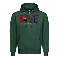 Sports Green For The Love Of The Pirates Zipper Hoodie - Bettercallsaul