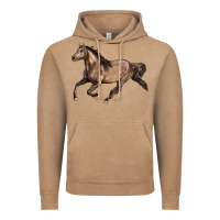 Vintage Coffee Missouri Fox Trotter horse Vintage Hoodie - LillyAllenDesigns