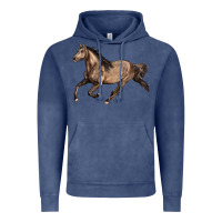 Vintage Denim Missouri Fox Trotter horse Vintage Hoodie - LillyAllenDesigns