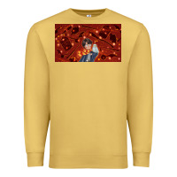 Antique Gold wizard boy and owl Premium Sweatshirt - TumblerDesignByShophia