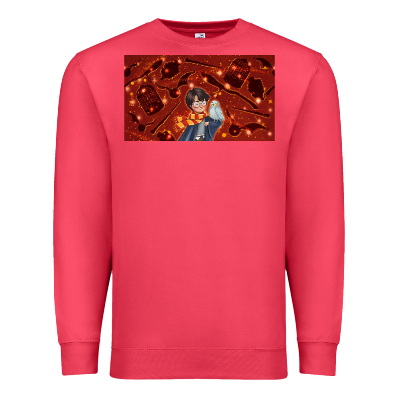 Wizard Boy And Owl Premium Sweatshirt by TumblerDesignByShophia | Teevron
