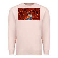 Pale Pink wizard boy and owl Premium Sweatshirt - TumblerDesignByShophia