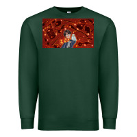 Sports Green wizard boy and owl Premium Sweatshirt - TumblerDesignByShophia
