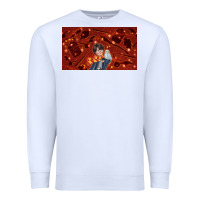 White wizard boy and owl Premium Sweatshirt - TumblerDesignByShophia