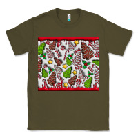 Army Green Christmas Cakes Classic Tee - CowhideDigitalArt