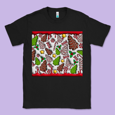 Christmas Cakes Classic Tee Designed By Cowhidedigitalart