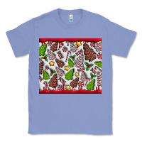 Colony Blue Christmas Cakes Classic Tee - CowhideDigitalArt