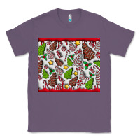 Lavender Christmas Cakes Classic Tee - CowhideDigitalArt