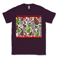 Plum Christmas Cakes Classic Tee - CowhideDigitalArt