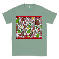 Sage Christmas Cakes Classic Tee - CowhideDigitalArt