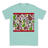 Seafoam Christmas Cakes Classic Tee - CowhideDigitalArt