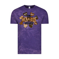 Cloud Purple i am black history Vintage Tee - MaliasSmallBusiness
