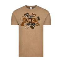 Vintage Coffee i am black history Vintage Tee - MaliasSmallBusiness