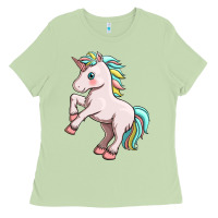 Matcha cute unicorn Ladies Tee - FaDigitalArtStudio