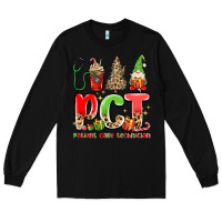 Black pct patient care technician christmas Long Sleeve Tee - MaliasSmallBusiness