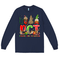 Navy pct patient care technician christmas Long Sleeve Tee - MaliasSmallBusiness